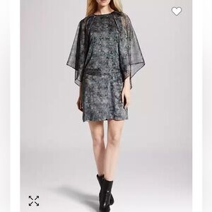 HALSTON HERITAGE Dress Belted Caftan Vintage Size Small